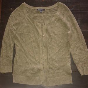 American Eagle, Olive Green Cardigan